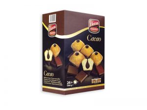 caja magdalenas rellenas cacao