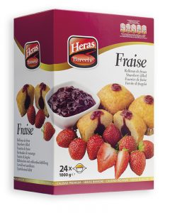 caja magdalenas rellenas de fresa